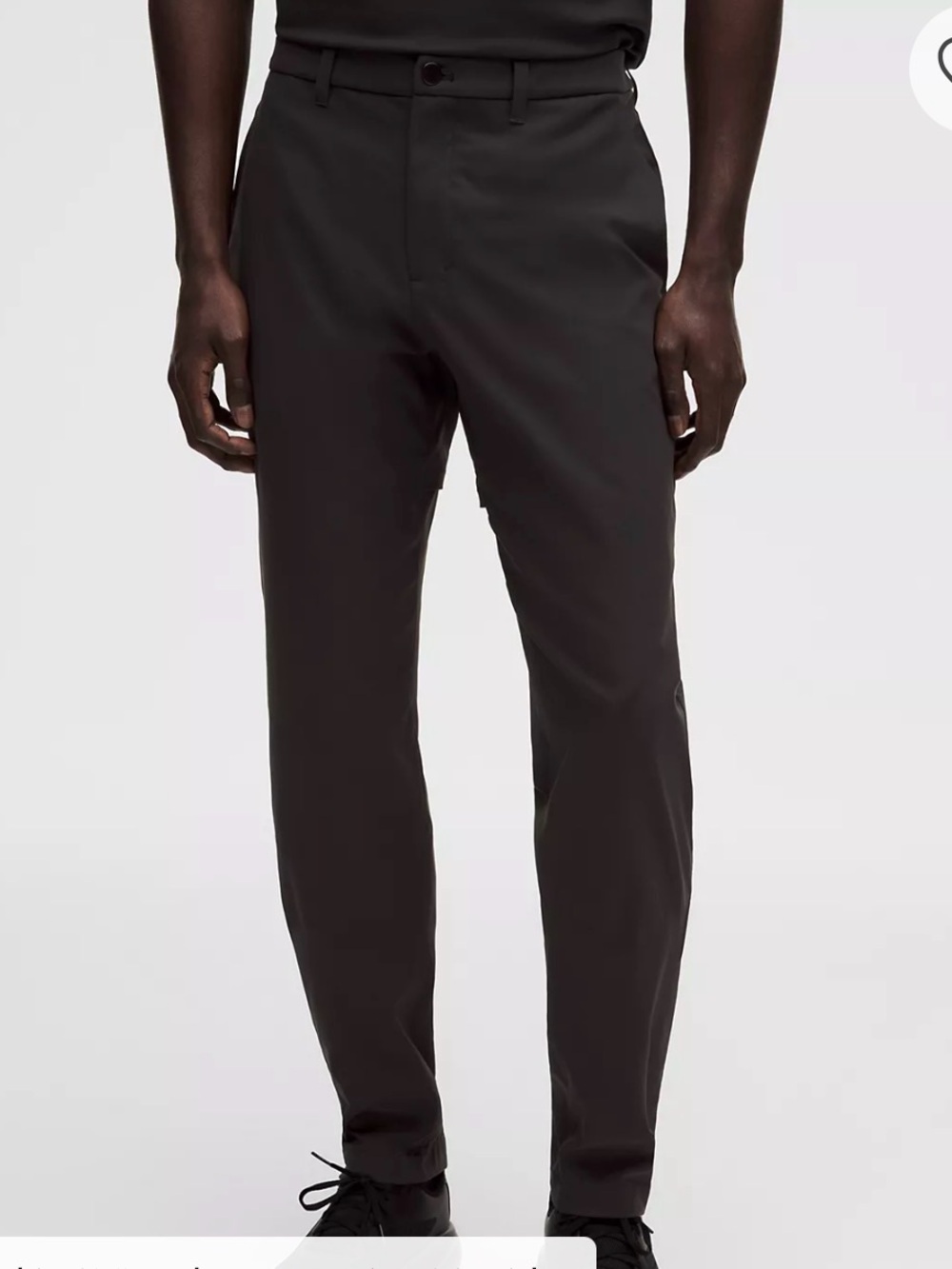 Lululemon ABC slim fit golf trouser Black Pants 34 x 32